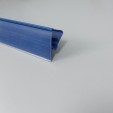 Ценникодержатель полочный LSM, цвет синий, h=39 мм, L=990 мм