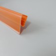 Ценникодержатель полочный LSM, цвет оранжевый, h=39 мм, L=1240 мм