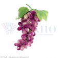 Виноград 'Велес', глянцевый, 60-65 ягод, кисть L=250 мм (муляж)