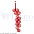 Лук красный в связке (муляж), 450 мм, 12 плодов