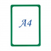 Рамка А4, цвет зеленый (Green)