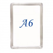 Рамка А6, цвет прозрачный (Transparent)
